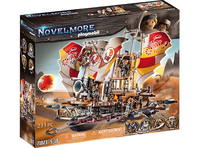 PLAYMOBIL 71023 Sal'ahari Sands - Sandsturmbrecher Spielset, Mehrfarbig