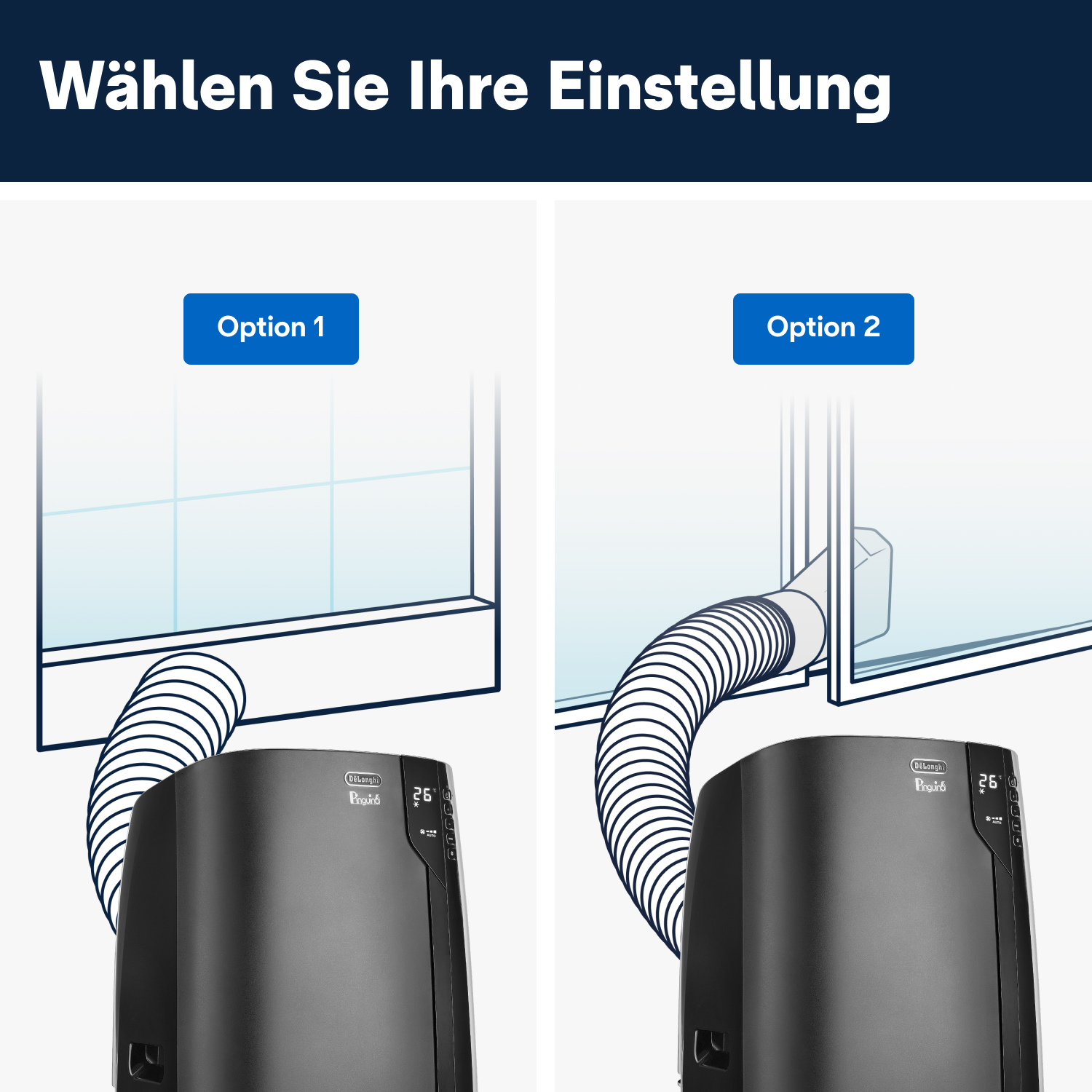 Das Bedienfeld eines Samsung-Trockners zeigt die AI Dry-Funktion, eine Nahaufnahme des Trockners.