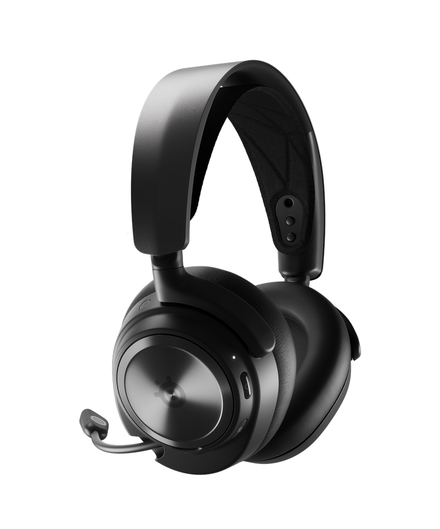 SteelSeries Arctis Nova Pro Wireless+パッド STEELSERIES Arctis Nova Pro Wireless Kablosuz Gaming Kulak Üstü