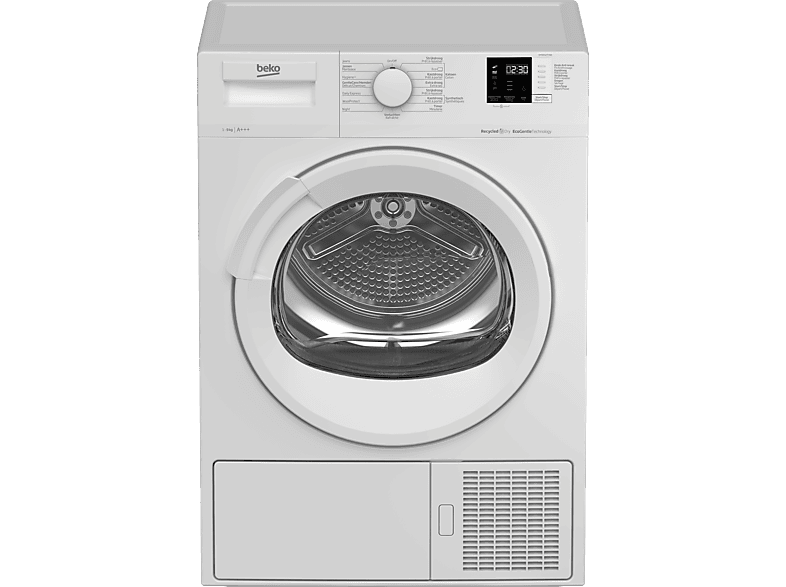 Beko Warmtepomp Droogkast A+++ (dh9552txw)