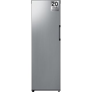 Congelador vertical - Samsung BESPOKE RZ32A7485S9/EF, 323l, 185.3cm, Metal Cooling, Dispensador de hielo, Modo Convertible, Inox