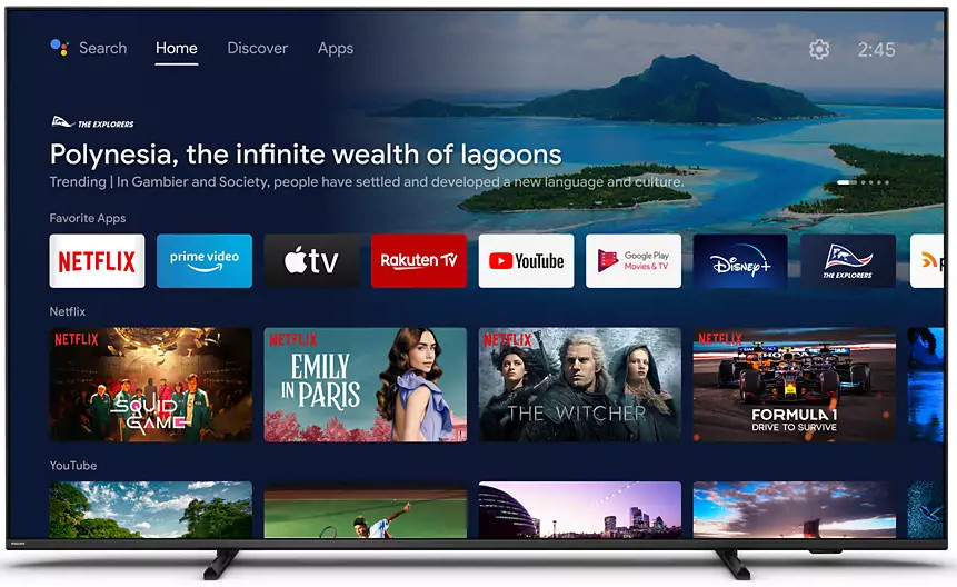 PHILIPS 65PUS8007/12 65" FULL LED Smart 4K - Ultra HD 4K - Led-tv - 65 inch