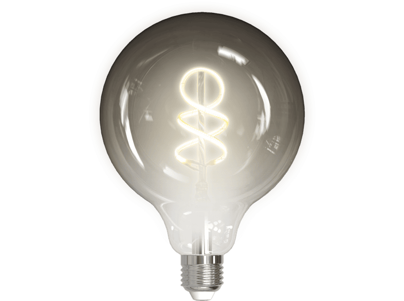 Deltaco Smarte Spiral-LED-Lampe SH-LFSE27G125S, 5.5W, E27, dimmbar, Weiß; LED Lampe