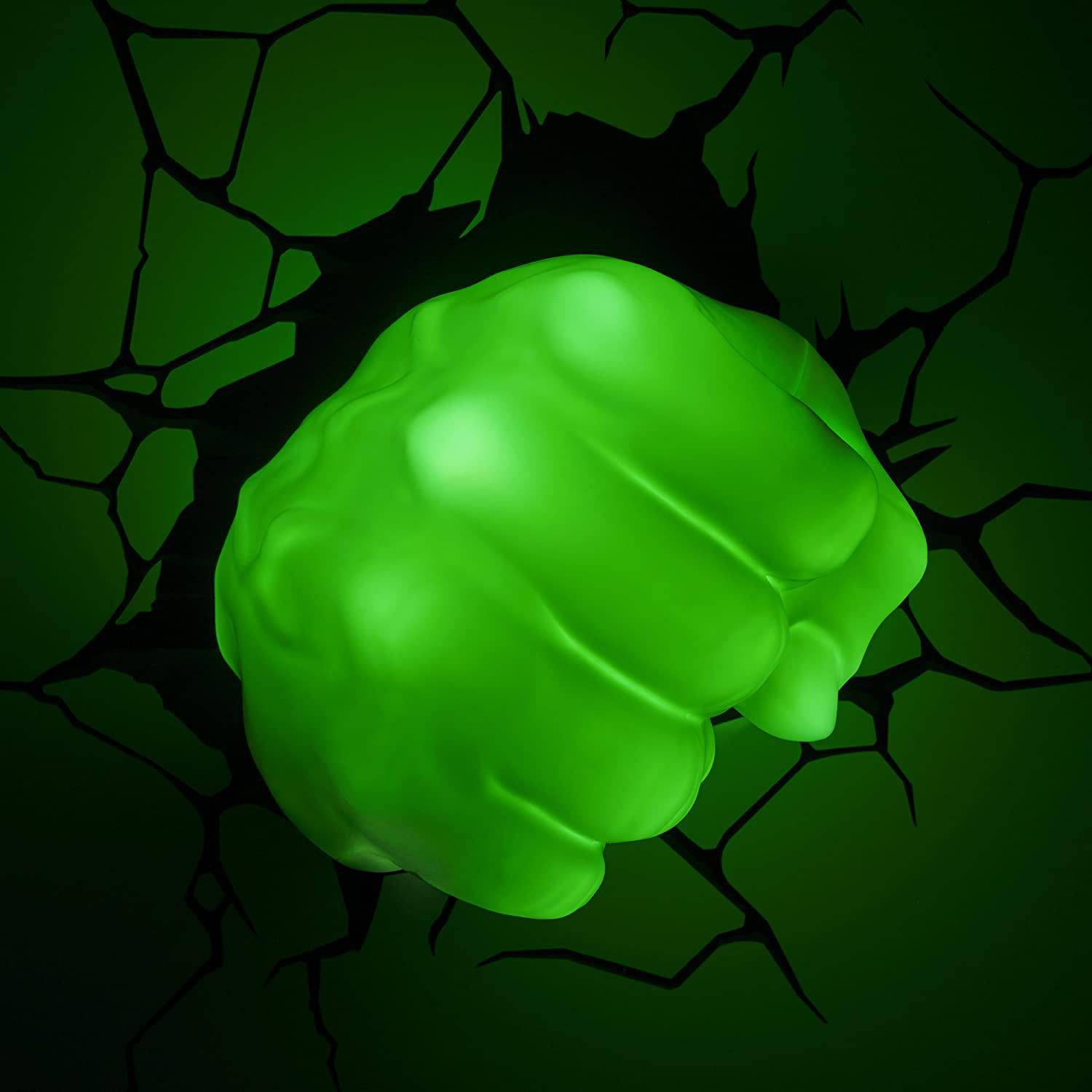 HEO 3DL49467 LAMPE MARVEL HULK FIST 3D Deko-Lampe