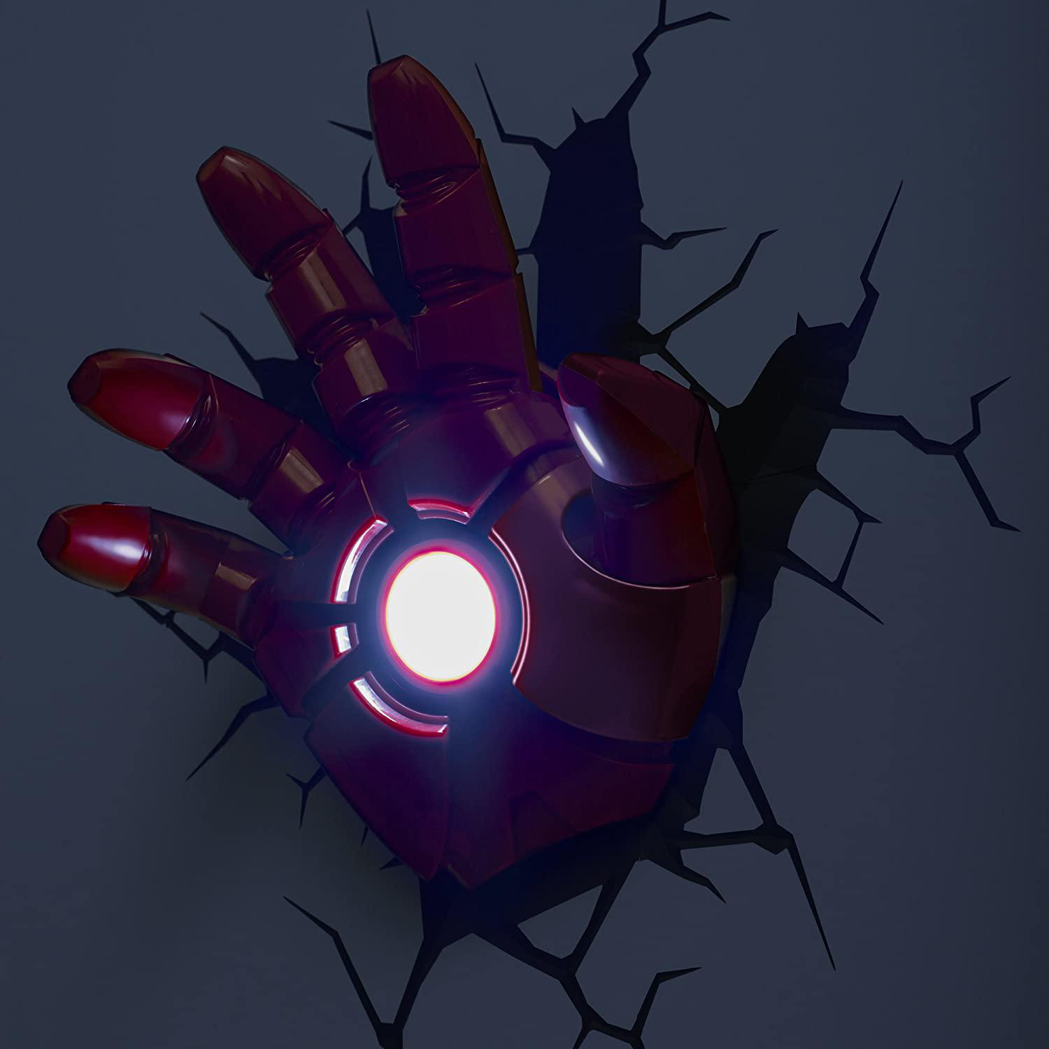 MARVEL IRON HEO 3D MAN 3DL75195 Deko-Lampe LAMPE HAND