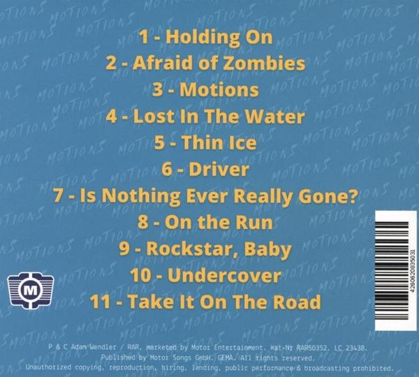 Adam Wendler - Motions (Digipak)  - (CD)