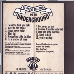 Reverend Beat-man And The Underground - It's A Matter Of Time-The Complete Palp Session  - (CD)