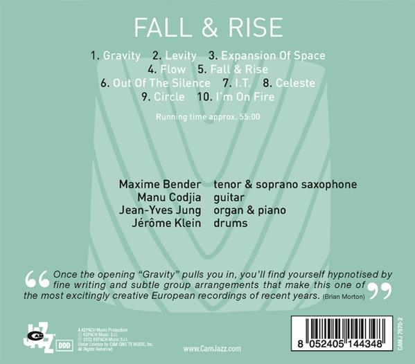 Maxime Universal Sky Bender - Fall And Rise  - (CD)