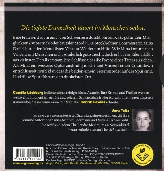 Vera Teltz - Schwarzlicht - (MP3-CD)