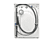 ELECTROLUX EW6FN348AW Elöltöltős mosógép, A, 8kg, 1400 f/p, Ökoinverter motor Antiallegrén, közepes LED kijelző