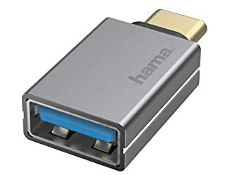 HAMA USBOTGAdapter, USB CStecker, USB 3.2 Gen1, 5 Gbit/s, Aluminium online kaufen MediaMarkt