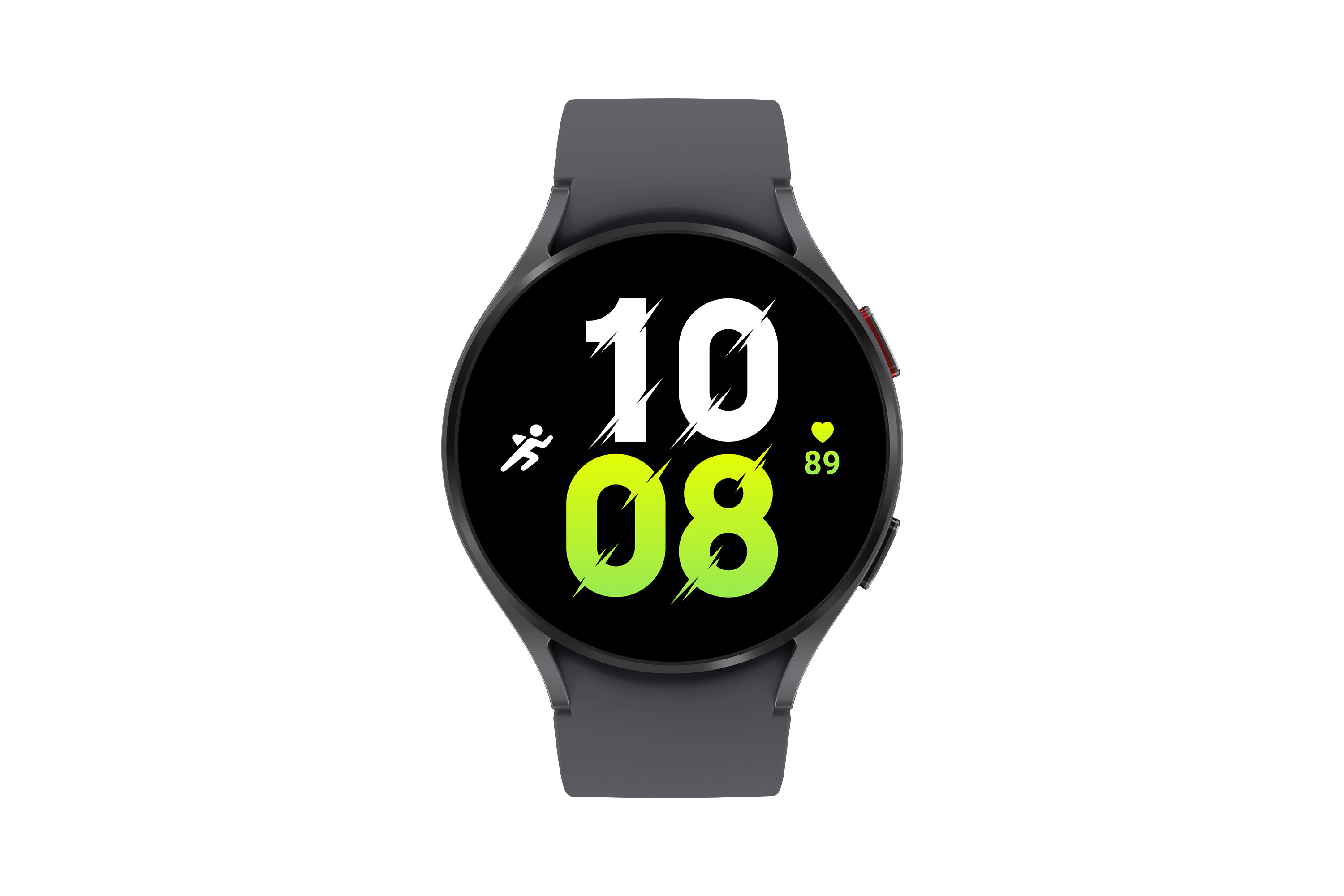 Watch5 Aluminium SAMSUNG M/L, Galaxy 44 LTE Graphite Fluorkautschuk, mm Smartwatch