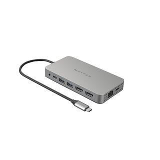 TARGUS HyperDrive Dual 4K HDMI 10-in-1 USB-C, Silber