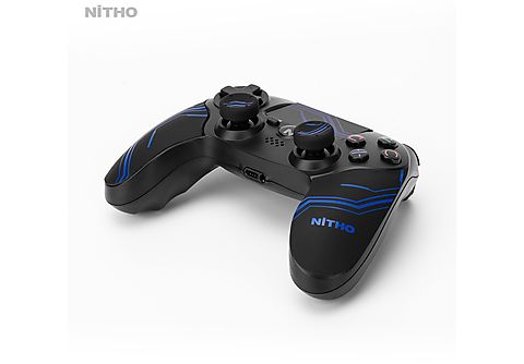 NITHO Nitho Controller Adonis Wireless Glow Controller Schwarz/Blau für PlayStation  4, PC PlayStation 4 Controller | MediaMarkt