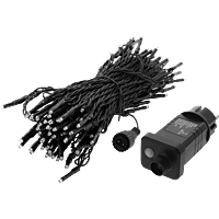 DELTACO Smarte Lichterkette SH-LRGB10M, 10m, Indoor / Outdoor, RGB