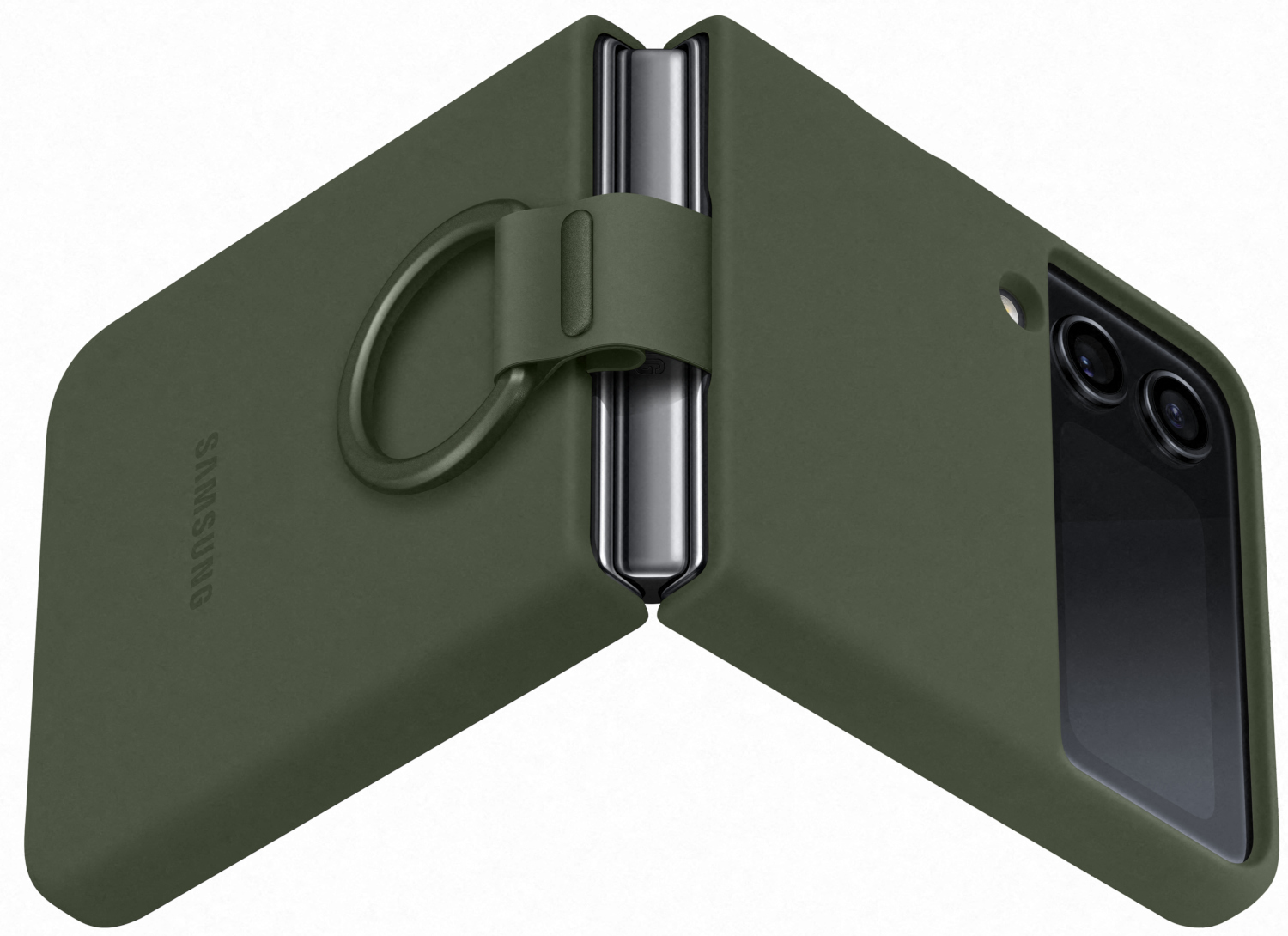 SAMSUNG Cover Ring Galaxy Z Flip4 Khaki (EF-PF721TGEGWW)