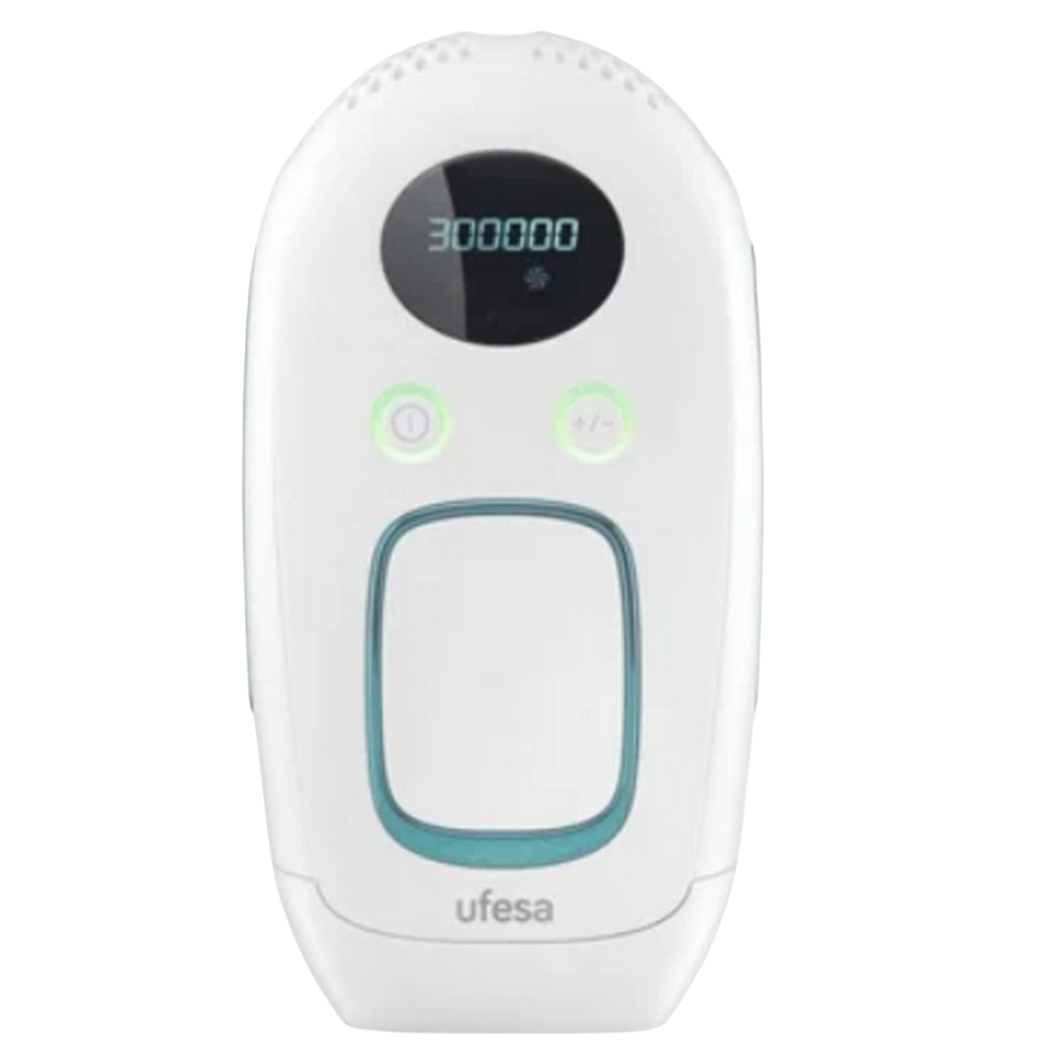 Depiladora Ipl Ufesa dl3000 sensor tono piel 300.000 pulsaciones 5 niveles intensidad pantalla lcd cara y cuerpo blancotorquesa elegance compact luz para unisex resultados visibles en 812 semanas