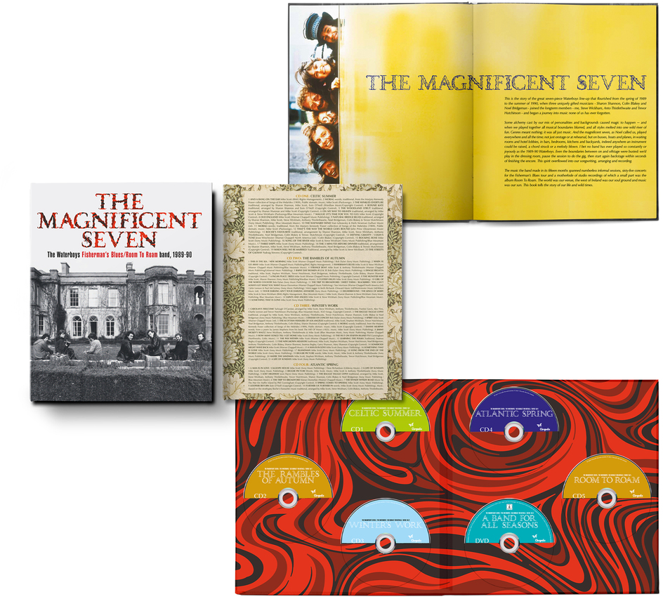 The Waterboys - Magnificent Seven + könyv (Super Deluxe Edition) (Box Set) (CD DVD)