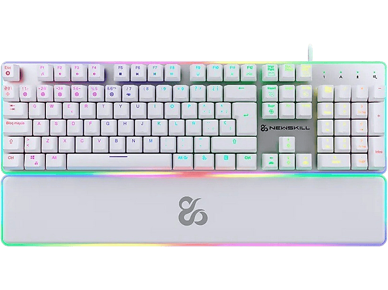 Newskill Aura, el teclado gamer con 16,8 millones de colores de  retroiluminación RGB - TyN Magazine