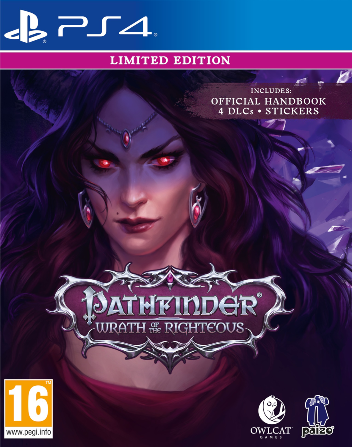 Pathfinder: Wrath Of The Righteous Limited Edition UK PS4