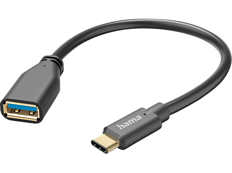 HAMA 00201605 - USB-Adapterkabel (Schwarz)