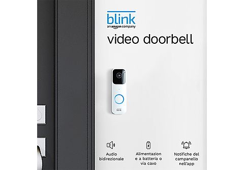 VIDEOCAMERA SORVEGLIANZA AMAZON Blink Video Doorbell 