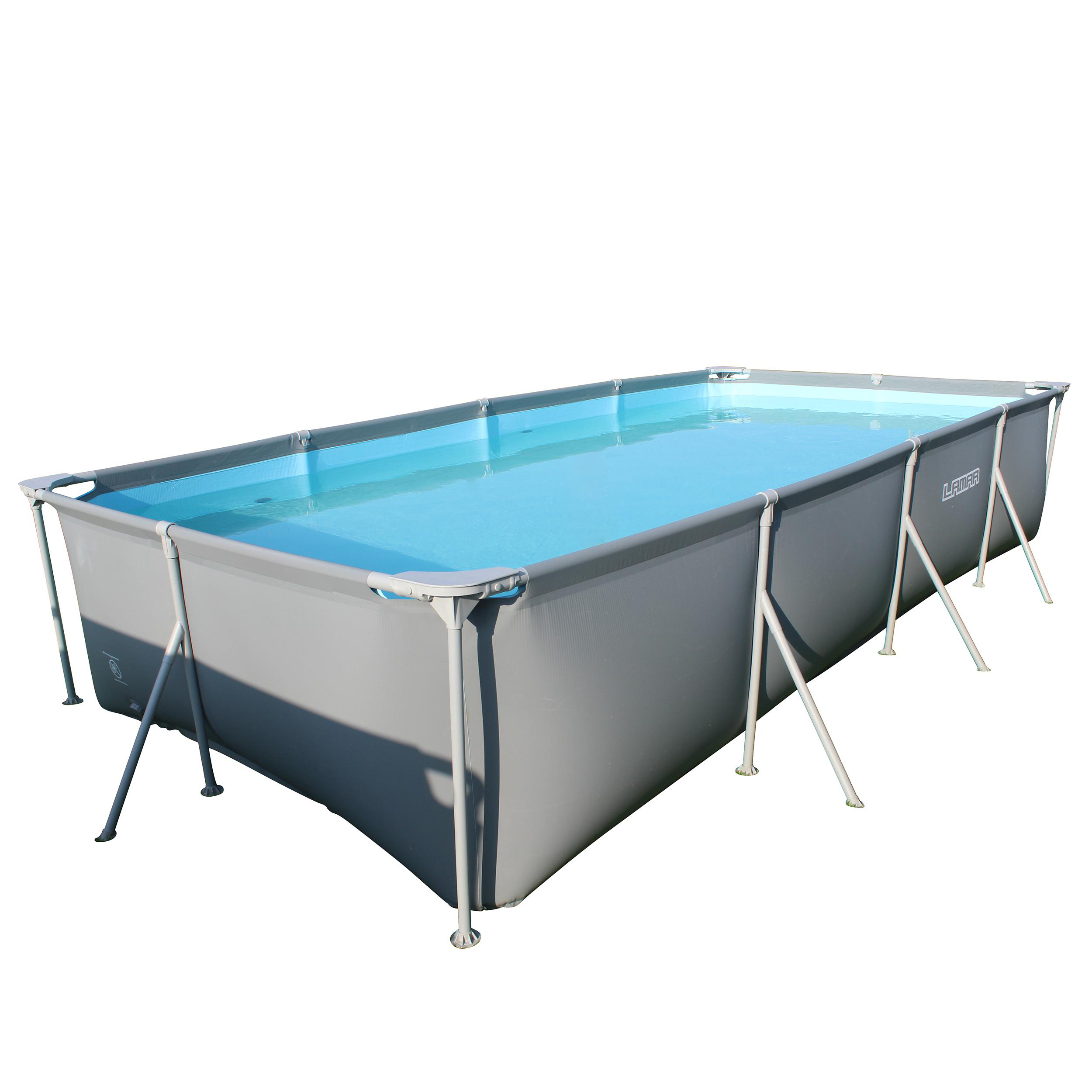 LAMAR Poolset 99 Pool, Grau/Blau