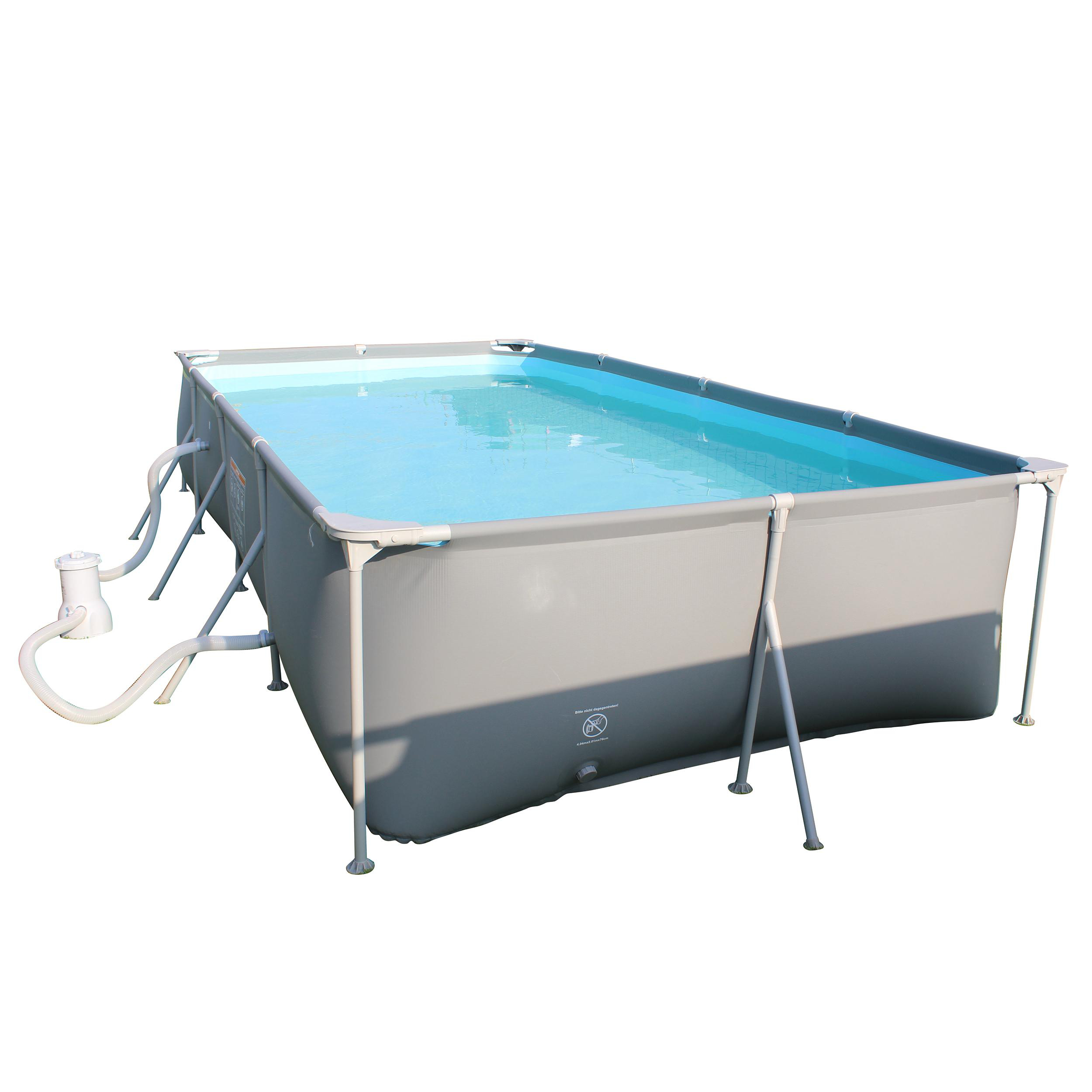 LAMAR Poolset 99 Pool, Grau/Blau