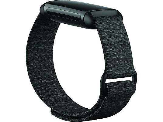 FITBIT Charge 5 Hook & Loop - Armband (Dunkelgrau)