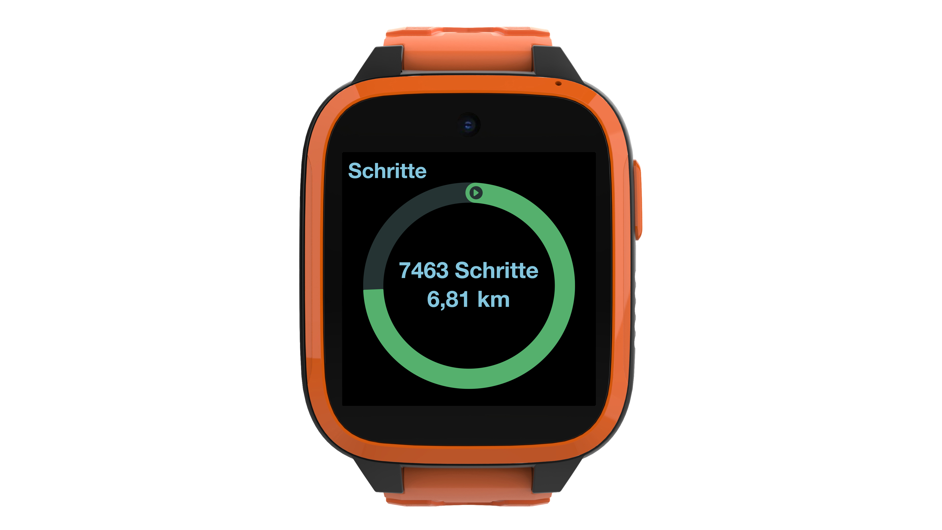 XPLORA XGO3 Kinder Smartwatch Silikon, 24.26 cm, Orange