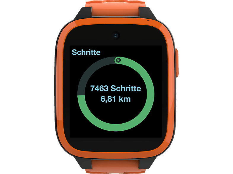 XPLORA XGO3 Kinder Smartwatch Silikon, 24.26 cm, Orange Smartwatch