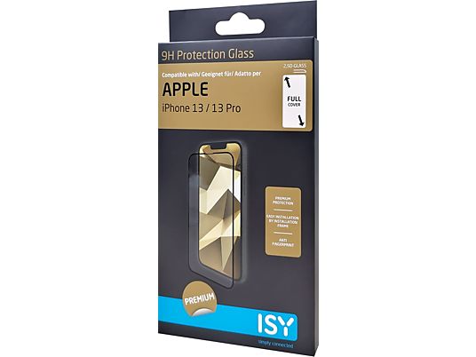 ISY IPG-5123-2.5D - Schutzglas (Passend für Modell: Apple iPhone 13/13 Pro)