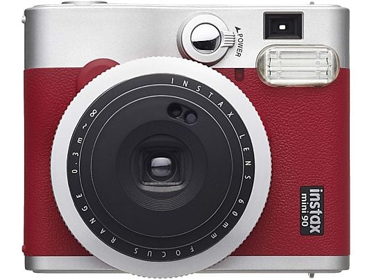 FUJIFILM Instax Mini 90 Neo - Appareil photo instantané rouge