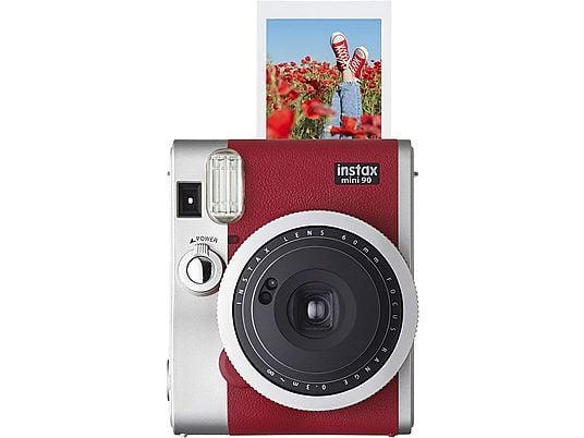 FUJIFILM Instax Mini 90 Neo - Sofortbildkamera Rot