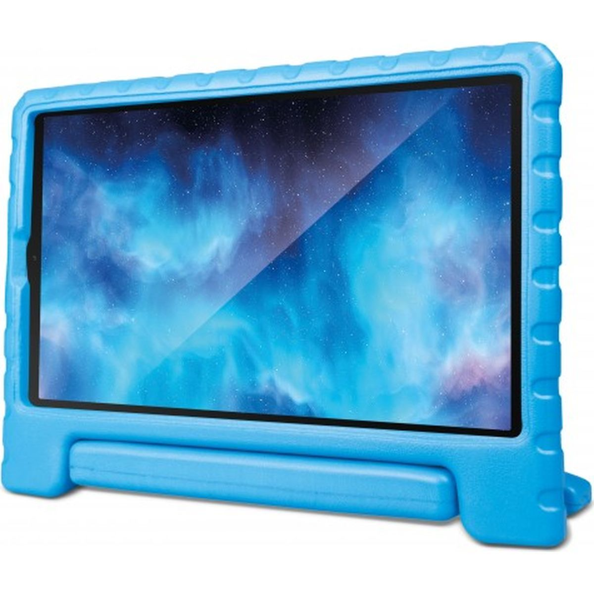 XQISIT Cover Stand Kids Case Galaxy Tab A8 10.5 (2021) Bleu (49532)