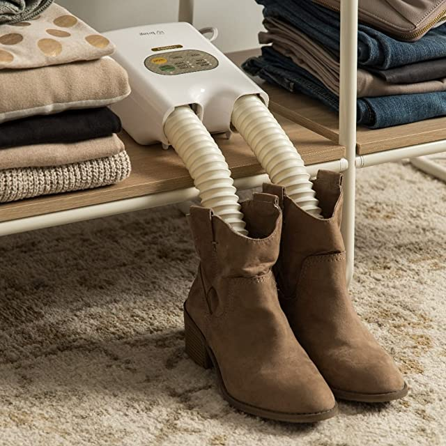 IRIS OHYAMA 530593 KSD-C1 DEODORIERENDER SCHUHTROCKNER Schuhtrockner, Weiß