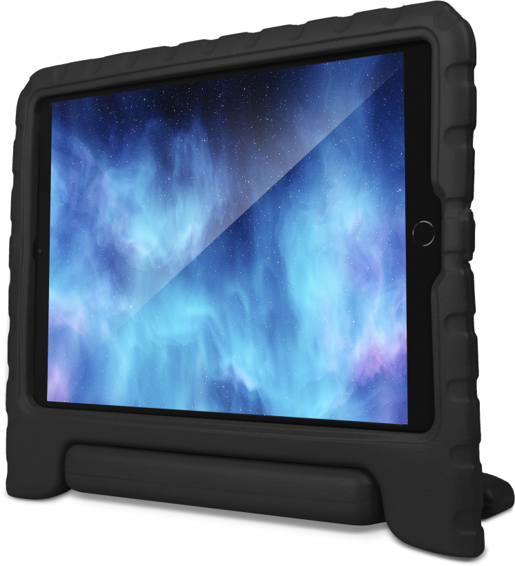 XQISIT Cover Stand Kids Case iPad 9 (2021) Noir (44575)
