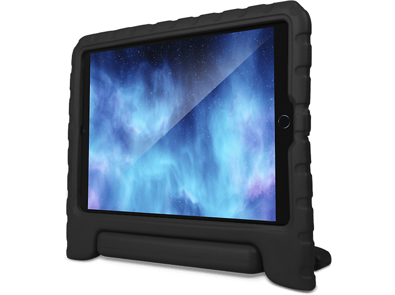 XQISIT Cover Stand Kids Case iPad 9 (2021) Zwart (44575)