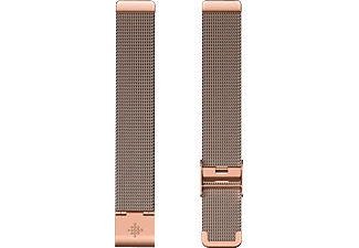 FITBIT Inspire 2 Metal Mesh - Fascia da braccio (Oro rosa)