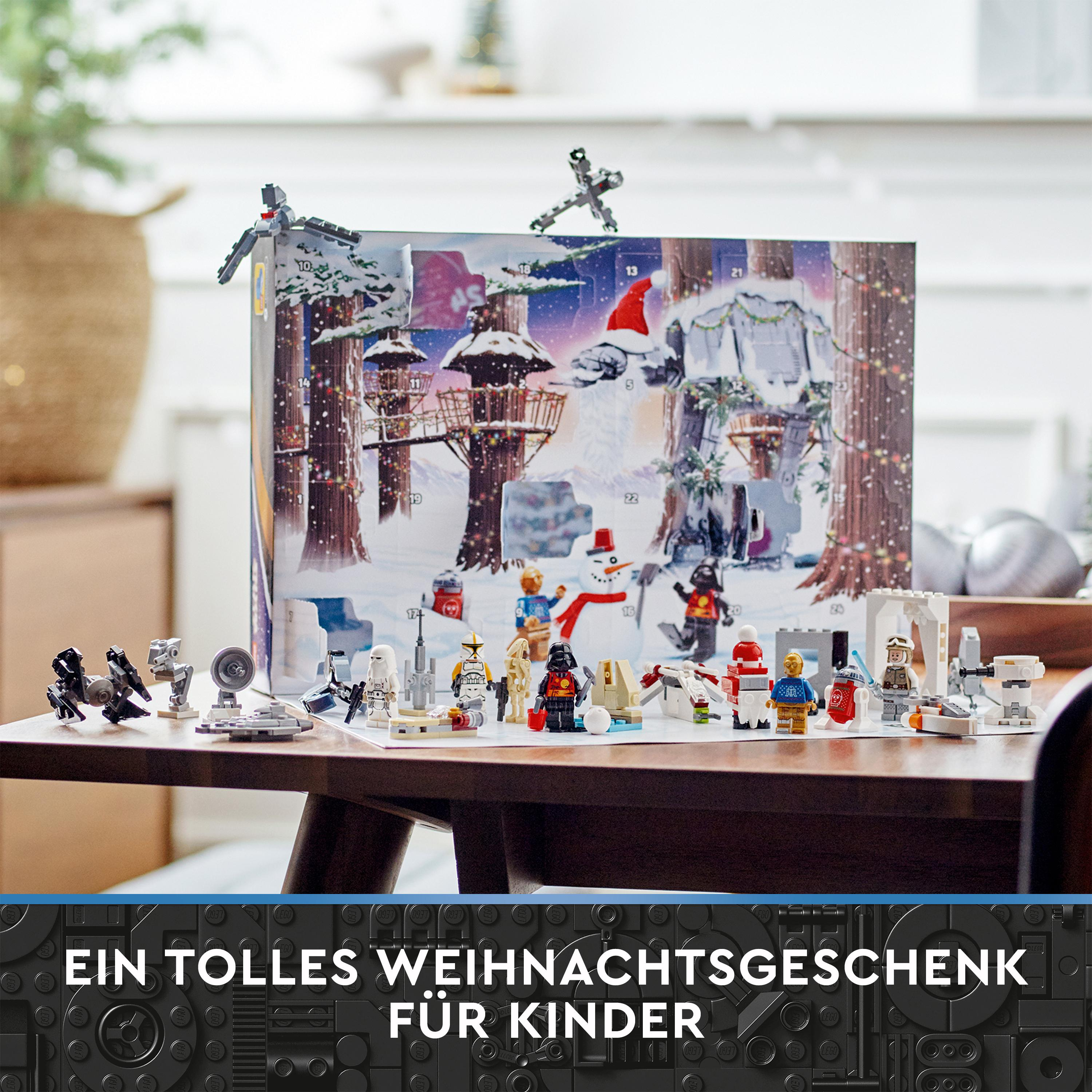 LEGO Star Wars 75340 LEGO Adventskalender Bausatz, Mehrfarbig