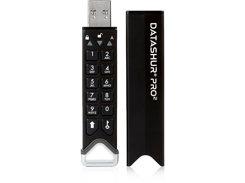 ISTORAGE DATASHUR PRO2 64GB, iStorage, Schwarz | USB-Sticks