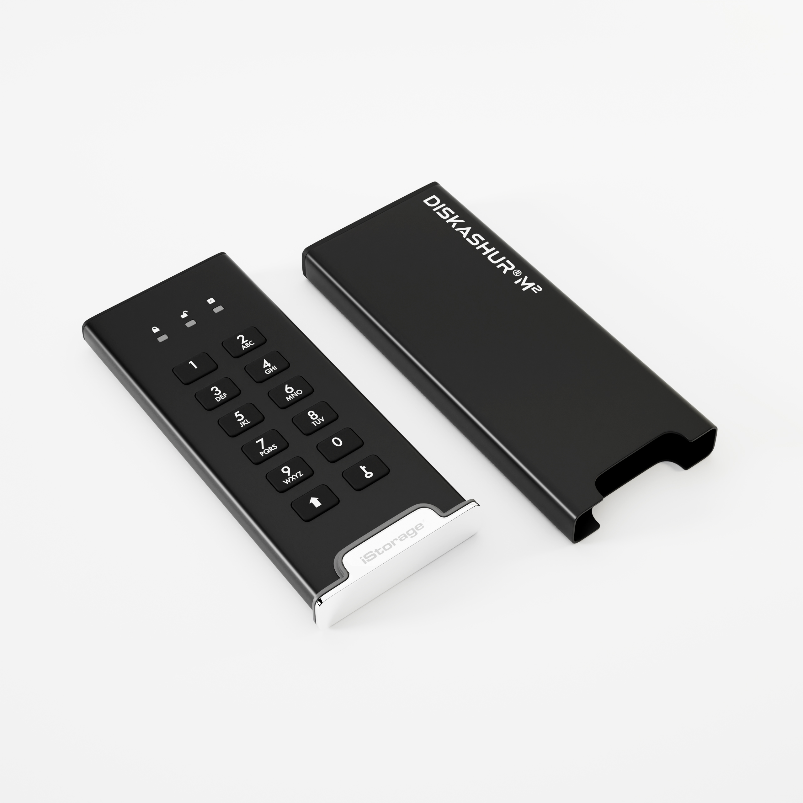 ISTORAGE DISKASHUR M2 500GB, iStorage, Schwarz