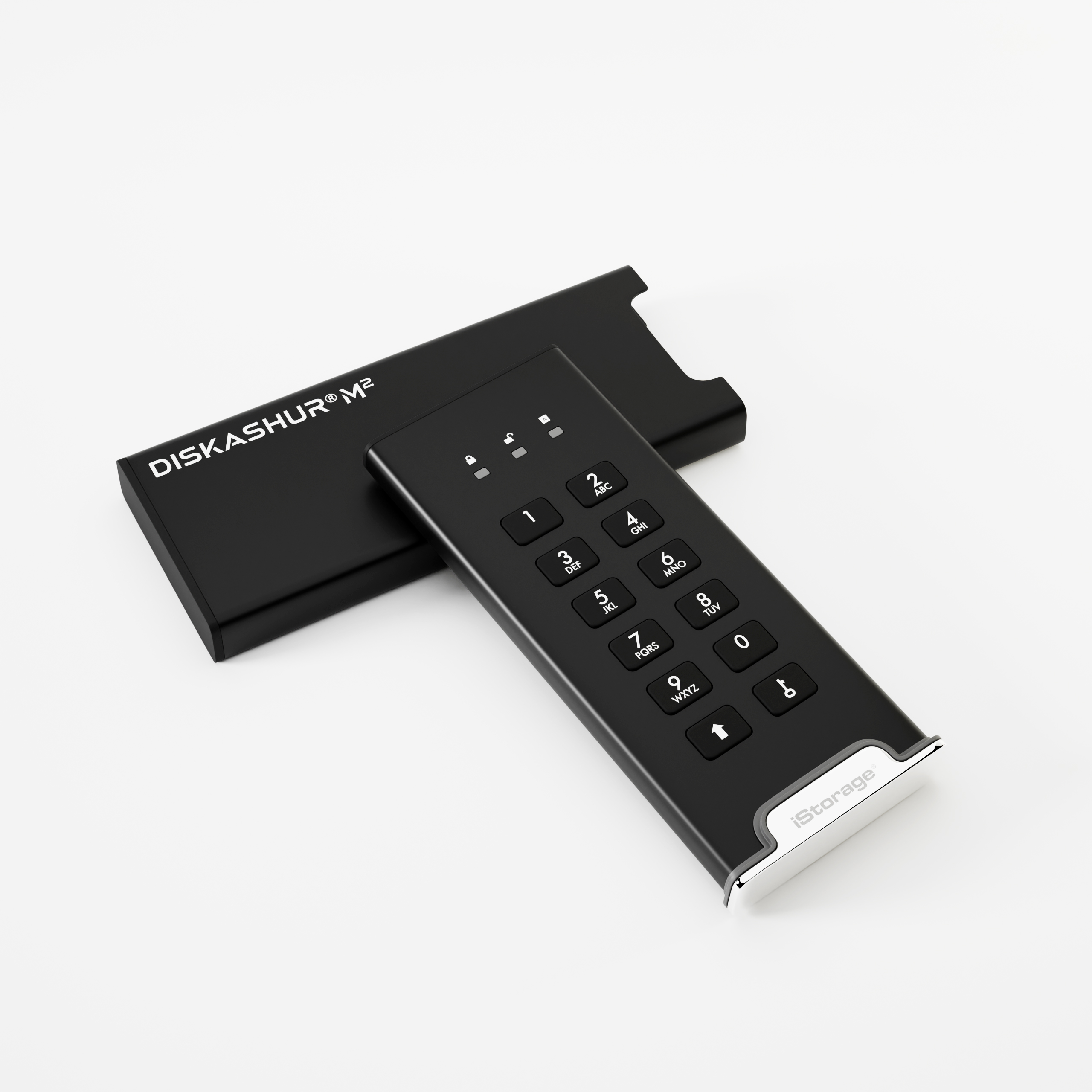 ISTORAGE DISKASHUR M2 500GB, iStorage, Schwarz