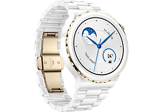 HUAWEI WATCH GT 3 Pro Ceramic (43 mm) - Smartwatch (130 - 190 mm, Keramik, Ceramic White)