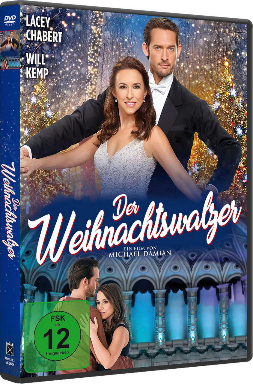 DVD-Cover mit einem tanzenden Paar in einem Ballsaal. Text ist auf Deutsch.