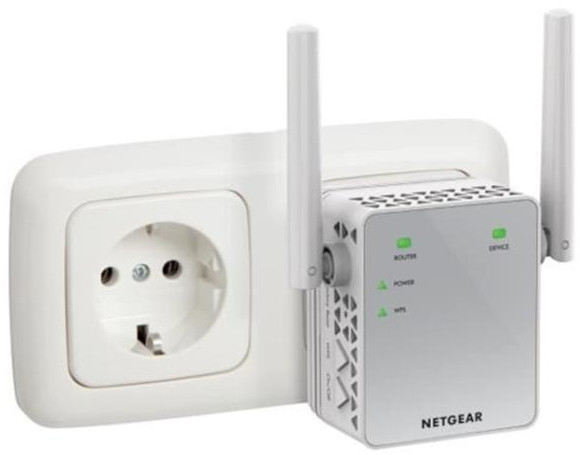NETGEAR Répéteur WiFi Dual Band - Essentials Edition (EX6120-100PES)