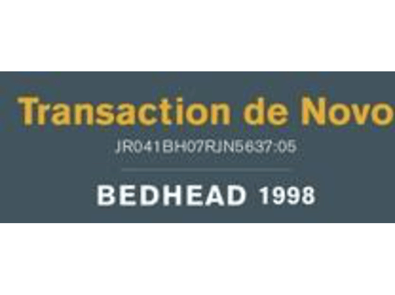 Bedhead Bedhead Transaction De Novo (Gold Vinyl) (Vinyl) MediaMarkt