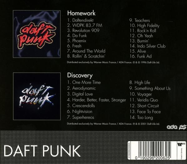 - - (CD) Punk Daft Homework/Discovery