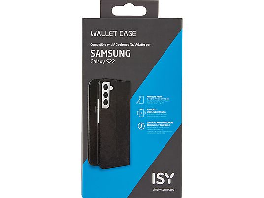 ISY ISC-3120 - Housse de protection (Convient pour le modèle: Samsung Galaxy S22)