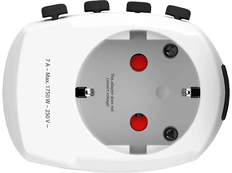 SKROSS Pro World - Reiseadapter (Weiss)